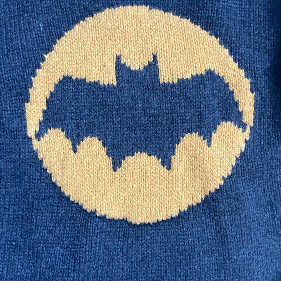 Junk Food/Baby Gap Knitted Batman Sweater Size 4T - Picture 3 of 3